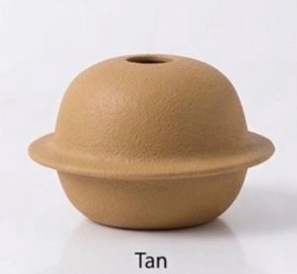 Planet Shape Ceramic Vase – Modern Matte Decorative Vase #CV3226