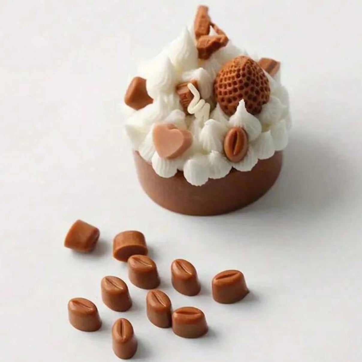 Mini Coffee Bean Silicone Mold #SM2089