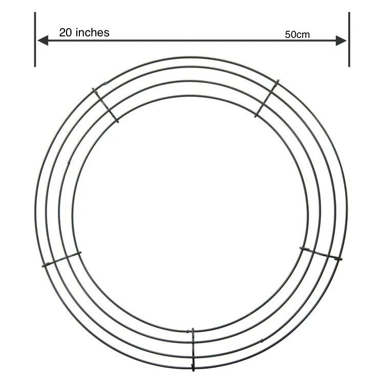 20inches Large size metal wire wreath frames #MF1536