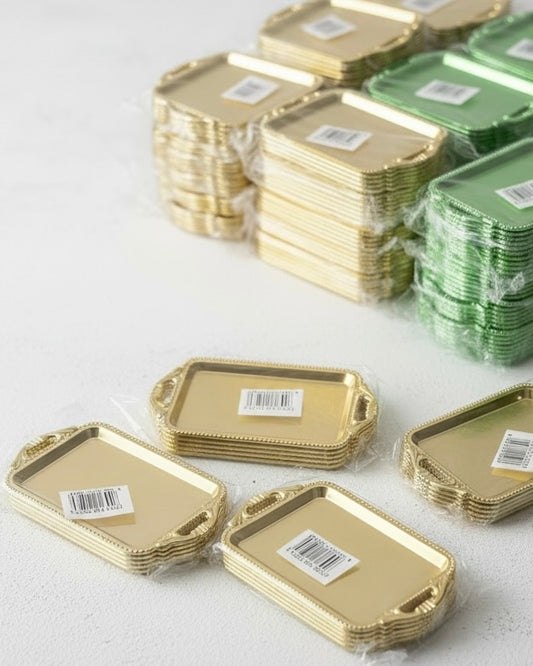 Souvenir Plastic Trays – Pack of 12 #PT3240