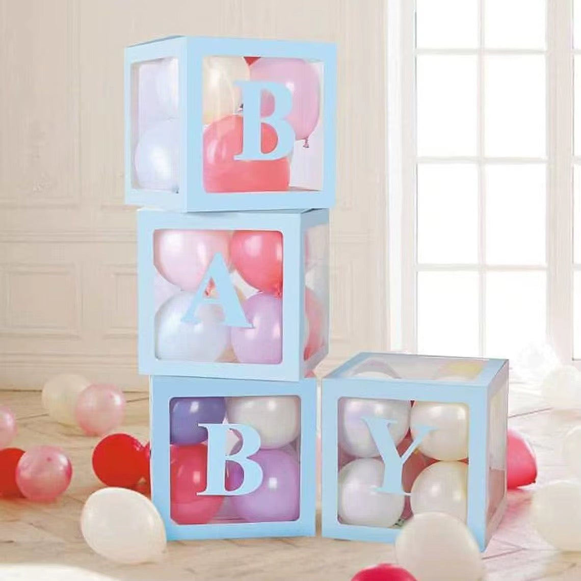 BABY Balloon Box Set - 30x30x30cm
