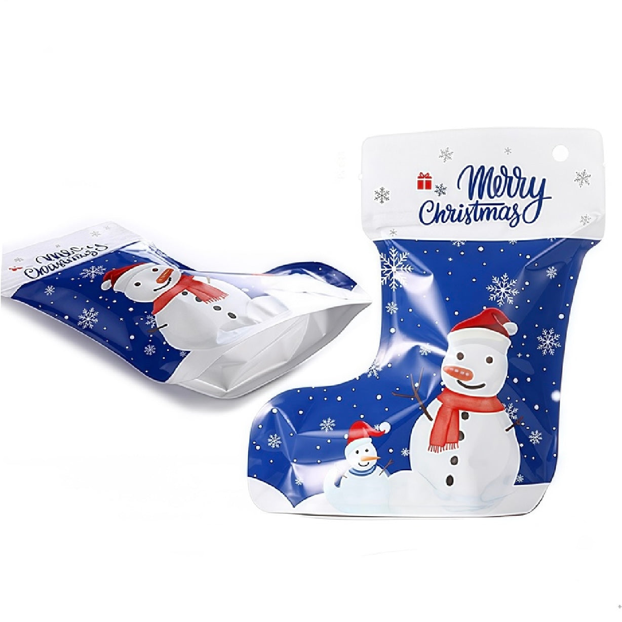 X12pcs Christmas Bag With Zipper #CB2309