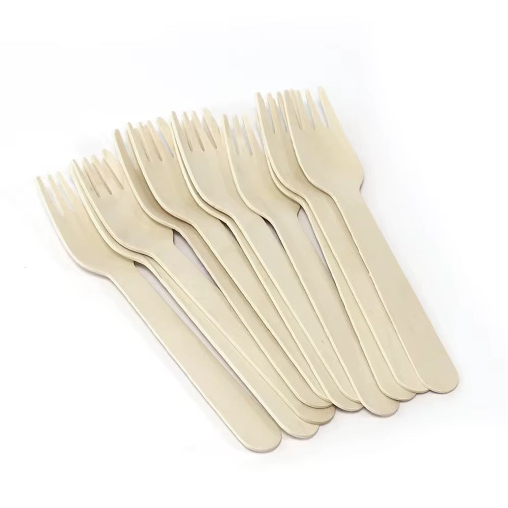 100pcs/pack Wooden fork #WF2096