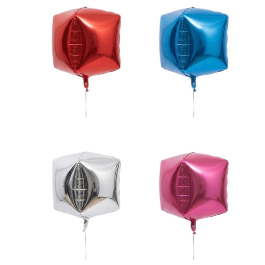 Metallic Cube Foil Balloon #FB2904