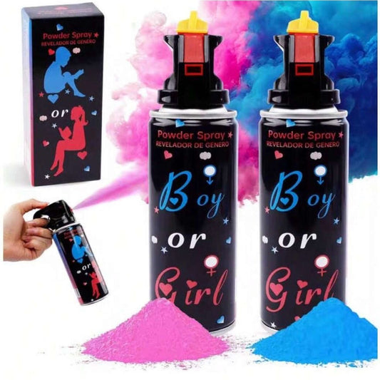 Gender Reveal Powder Spray – Boy or Girl Color Cannon #GS3087