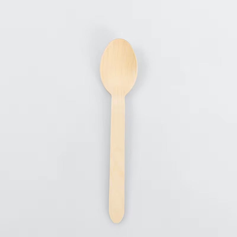 100pcs/pack Wooden spoon #WF2097