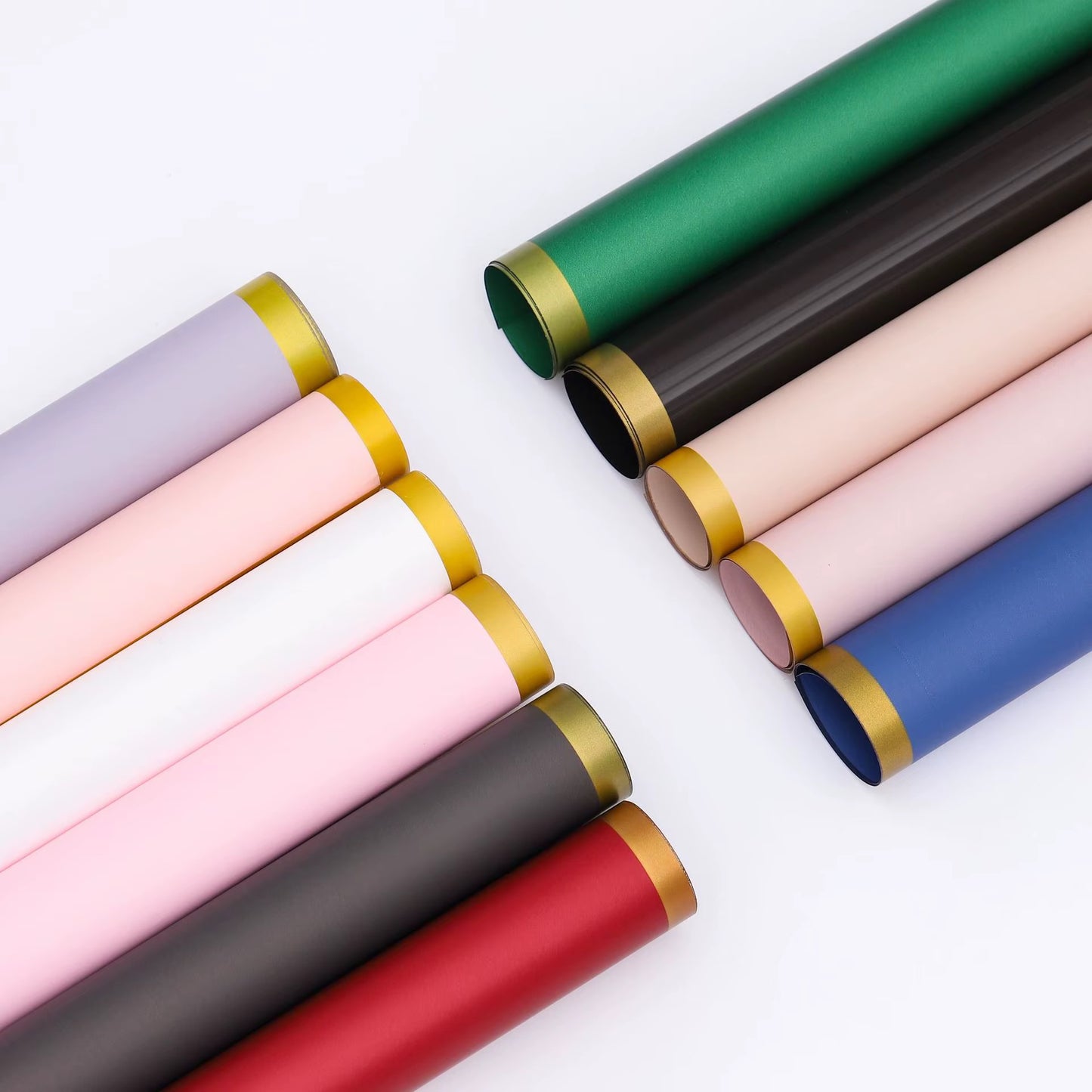 60x57cm Premium Gold-Edge Wrapping Sheets #WP4078