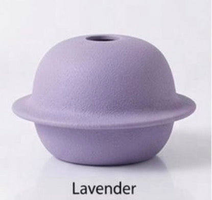 Planet Shape Ceramic Vase – Modern Matte Decorative Vase #CV3226