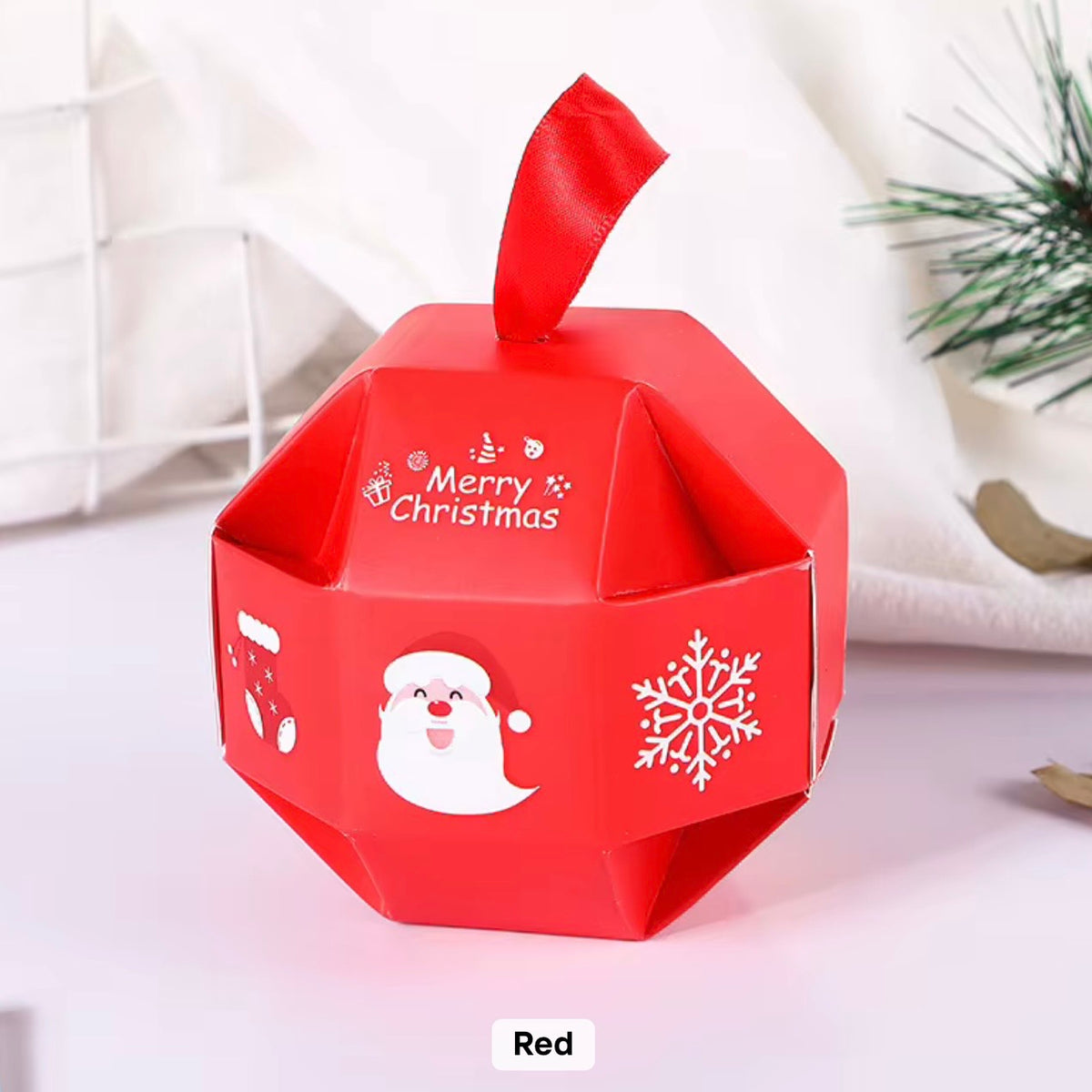 X12pcs - 8cm Christmas Packaging #CC4209
