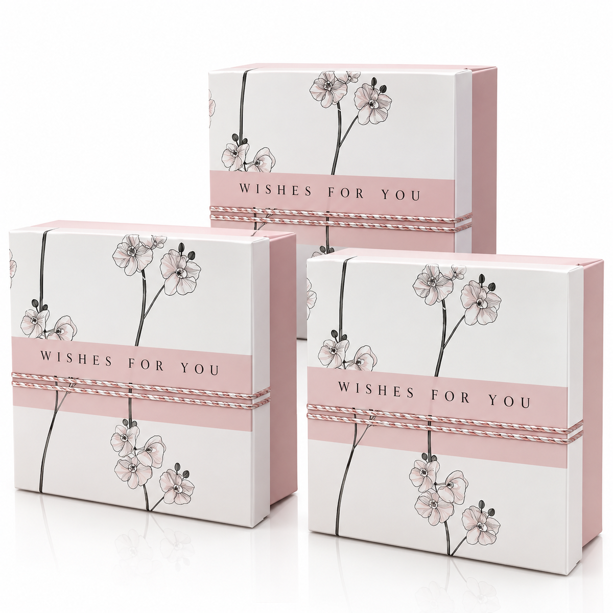 Set of 3pcs Gift Box Packaging #GB4230