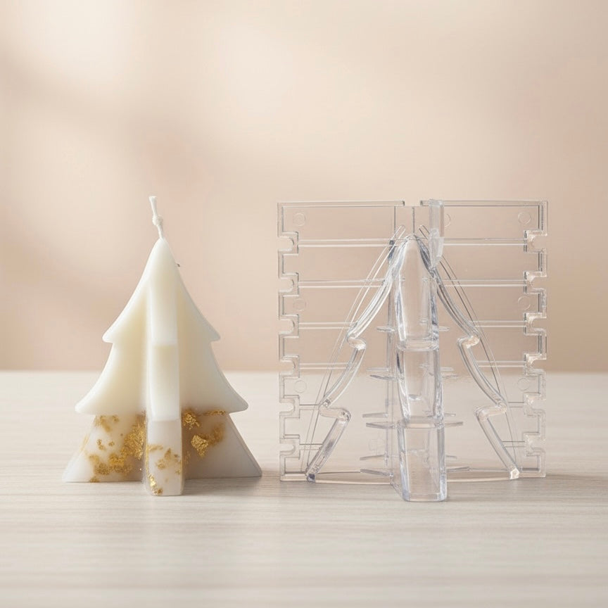 Christmas Tree Candle Mold – 3D Holiday DIY Candle Mold #SM2885