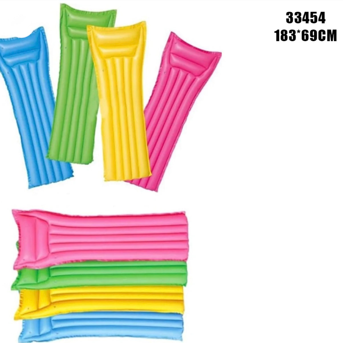 Inflatable Pool Air Mattress – 183 × 69 cm #IM3237