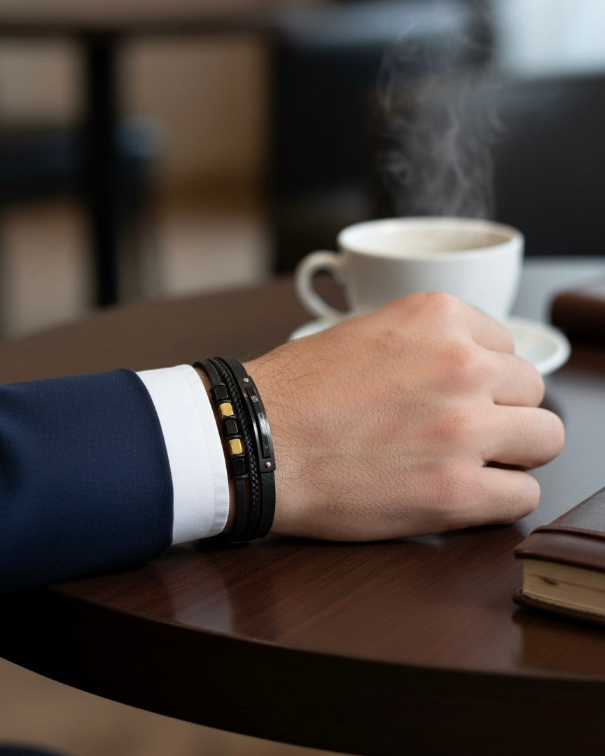 Luxury Cartier Style Men’s Bracelet #VC3844