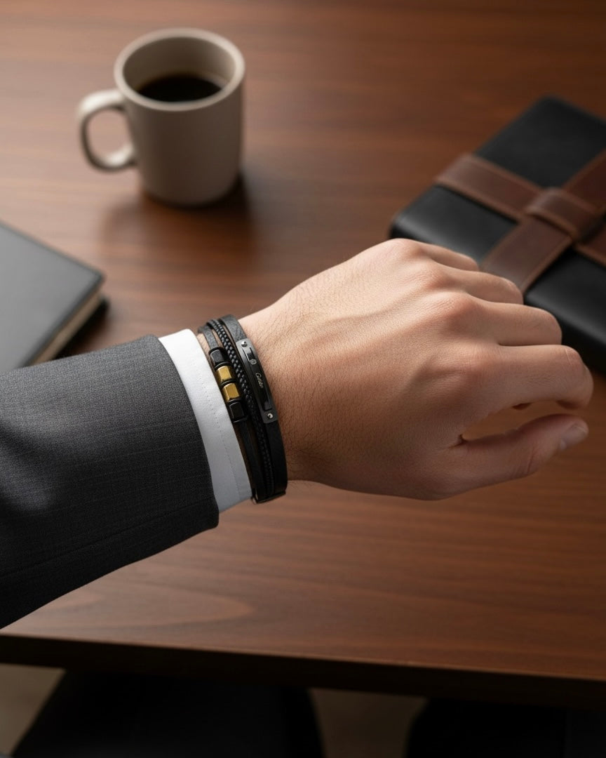 Luxury Cartier Style Men’s Bracelet #VC3844