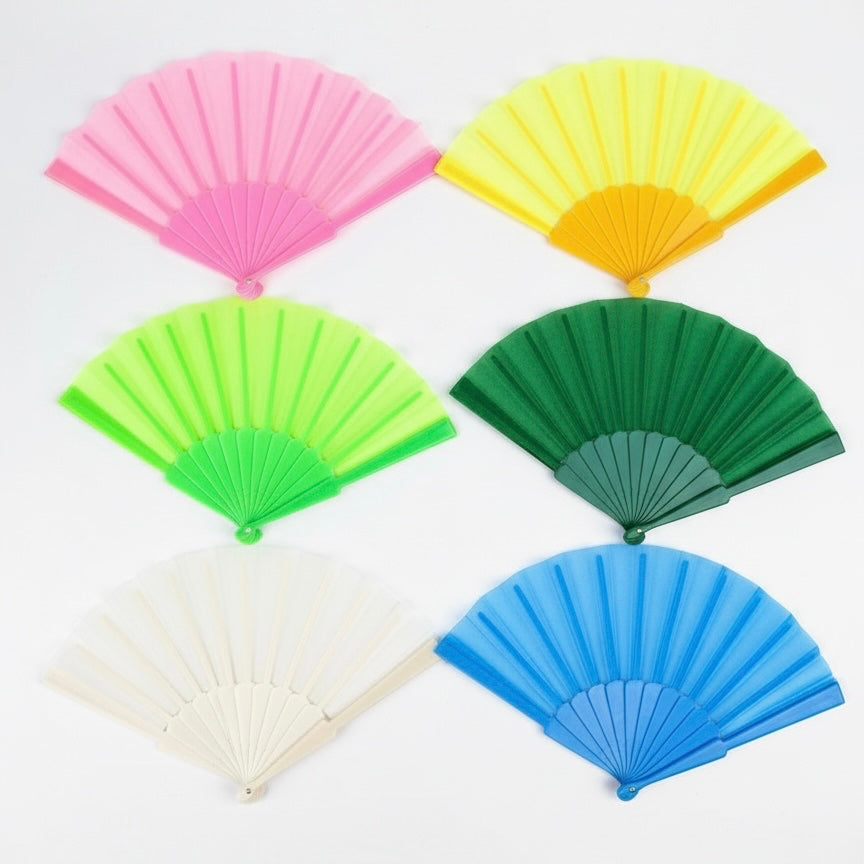 Colorful Folding Fans #HF3949