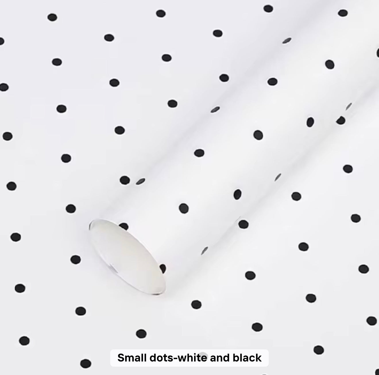 60x57cm Polka Dot Flower Wrapping Paper #WP4081