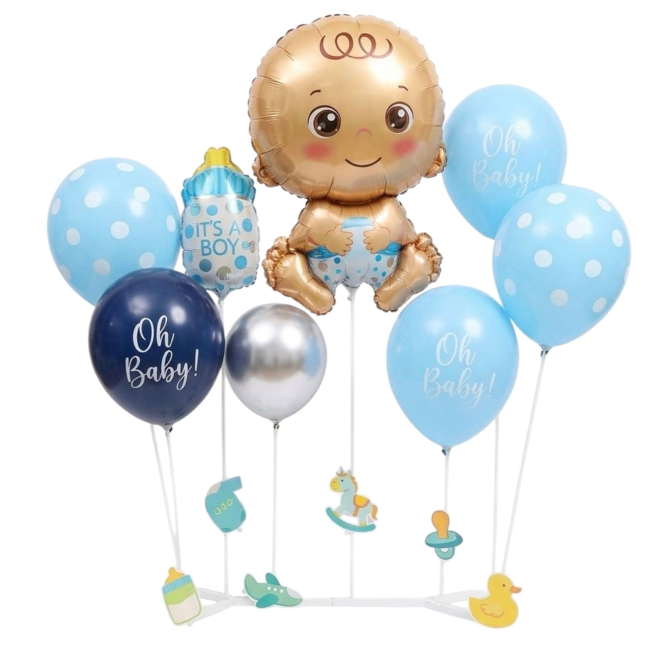 Baby Shower Balloon Stand Decoration Set #BB3197