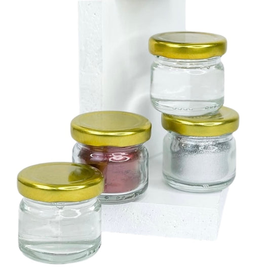 X6pcs - Mini Glass Jar #GJ1827