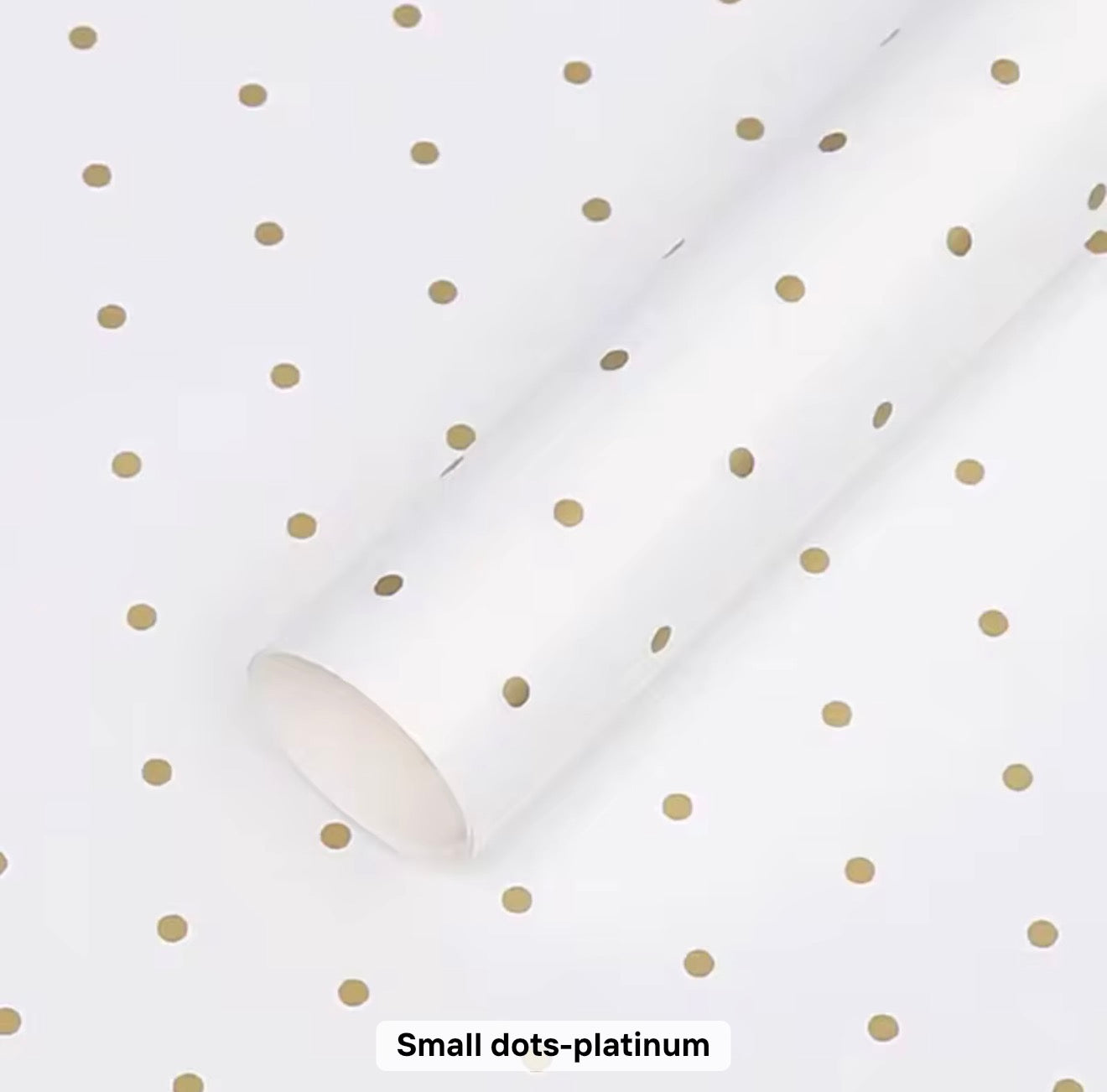 60x57cm Polka Dot Flower Wrapping Paper #WP4081