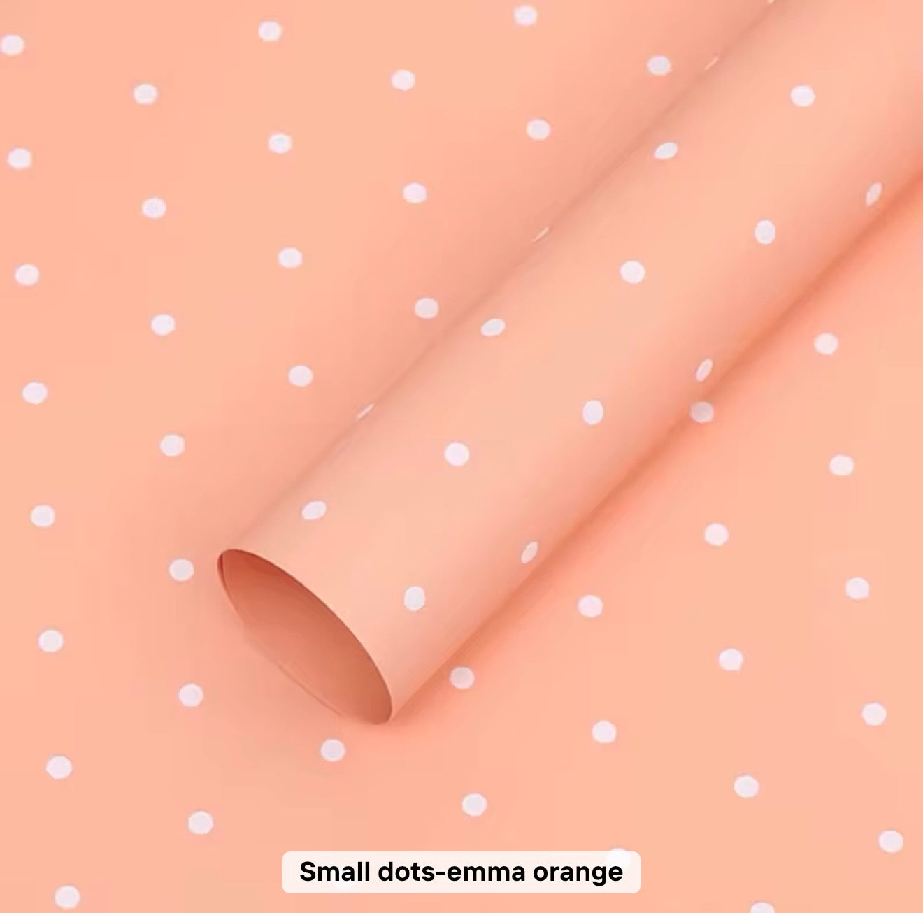 60x57cm Polka Dot Flower Wrapping Paper #WP4081