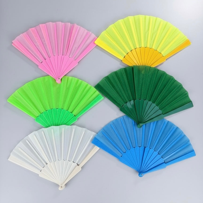 Colorful Folding Fans #HF3949