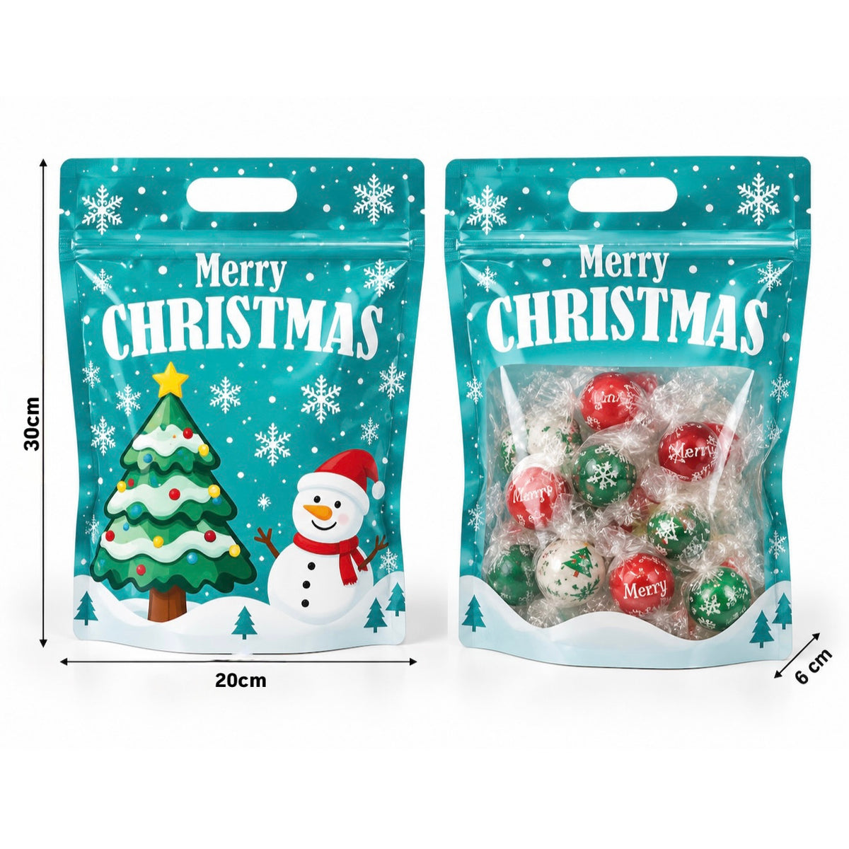 X12pcs Christmas Gift Bags #CB4312