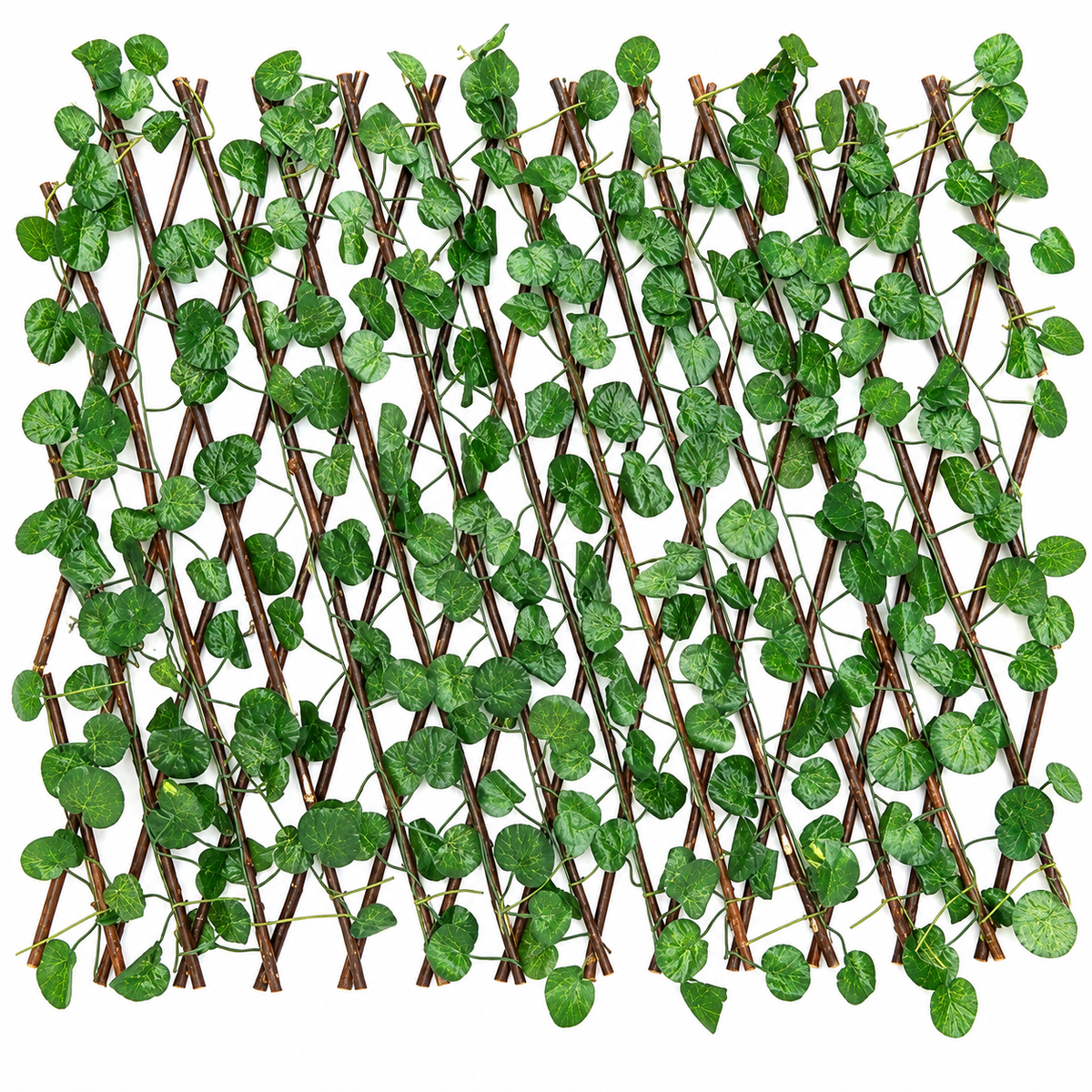 Expandable Artificial Green Ivy Fence – 250cm #AF4378
