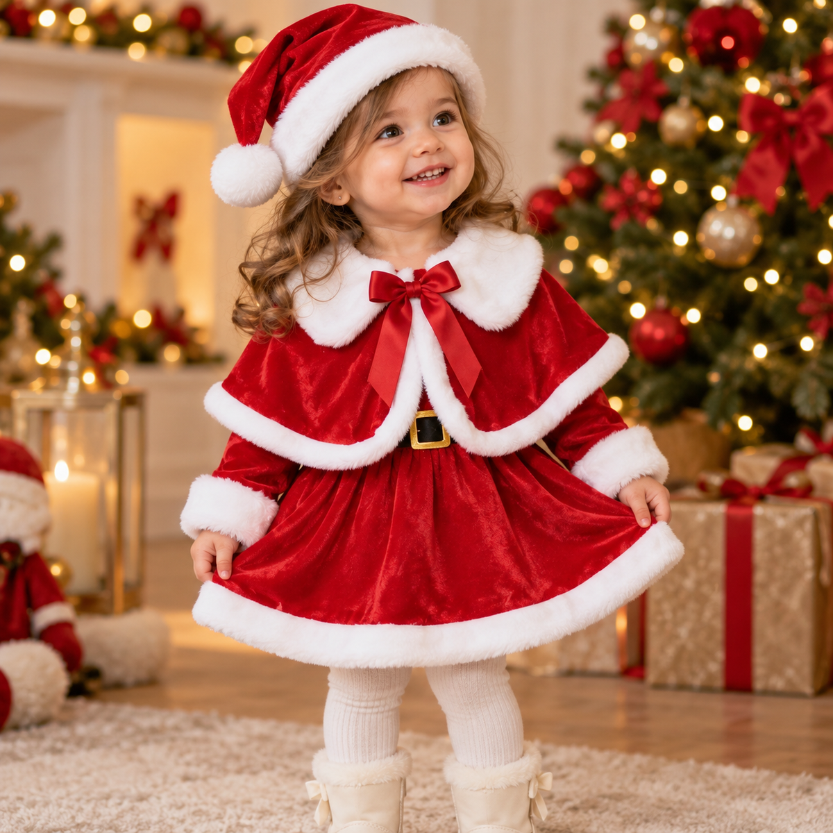 Baby Santa Claus Costume Set #CC4385