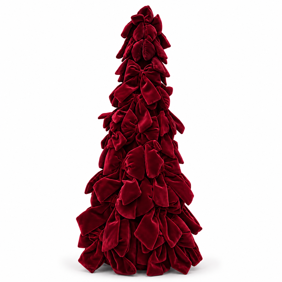 Velvet Christmas Tree Decoration – 65cm #CB4416
