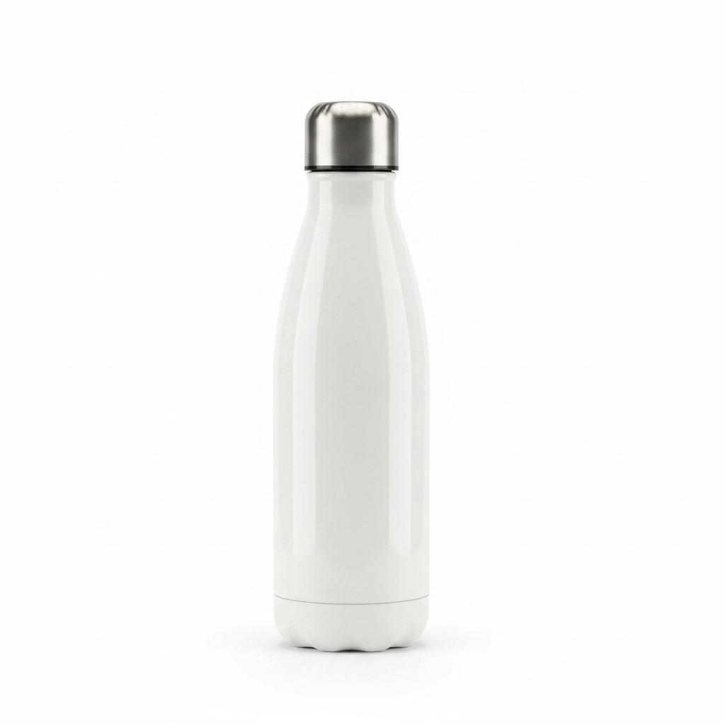 500ml Sublimation Stainless Steel Water Bottle – White #SB3175