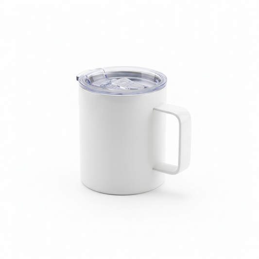 420ml Sublimation Thermal Mug with Lid – White #SB3174