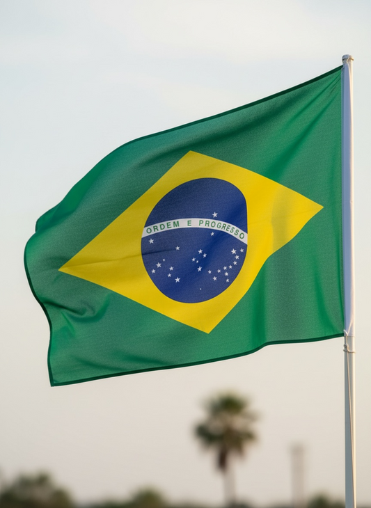 POLYESTER BRAZILIAN FLAG #PF3249