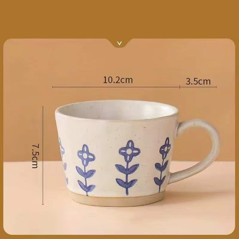 300ml Ceramic Floral Mug #CM3950