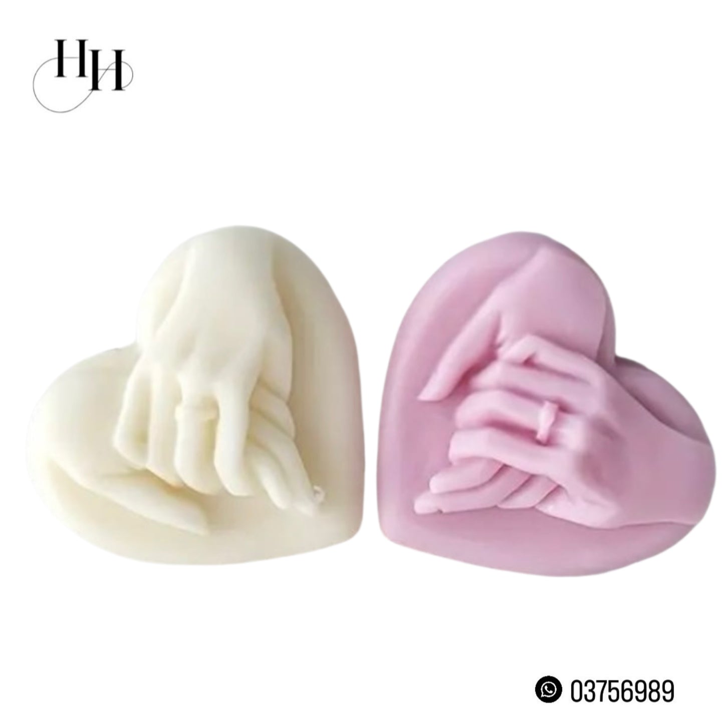 Hand in Hand Silicone Mold #SM1248