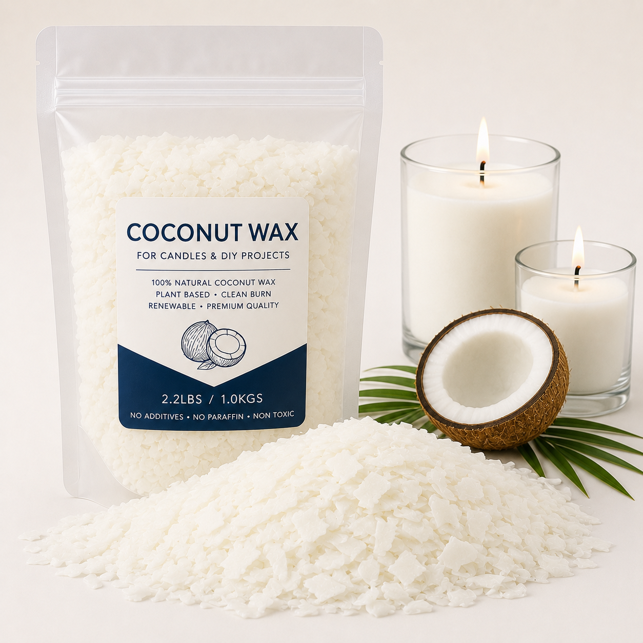 Premium Coconut Wax for Candle Making #CW1238