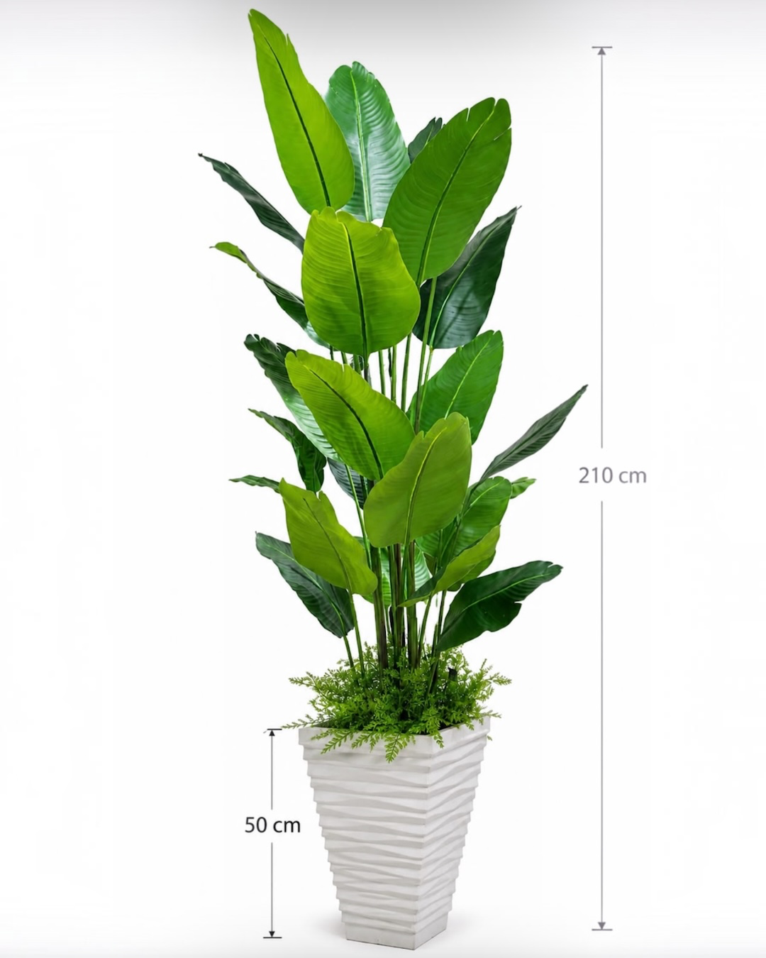 Artificial Tropical Bird of Paradise Plant – 210 cm #AT4013