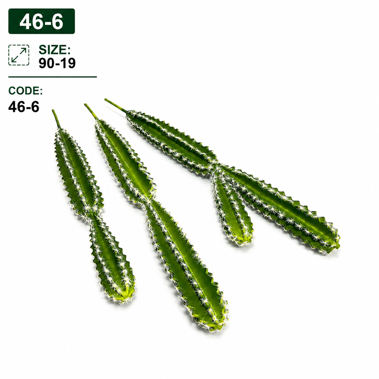 3pcs Set Artificial Cactus Stem – 90cm #46-6
