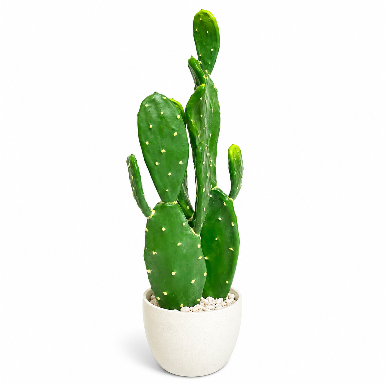 Artificial Prickly Pear Cactus Branch #AF4061