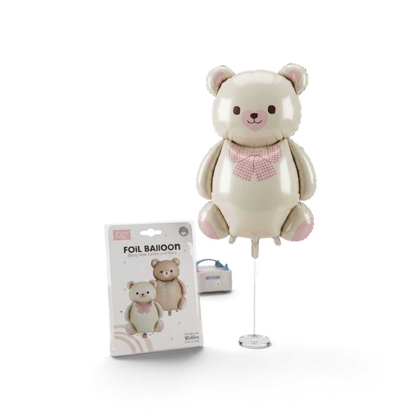 Teddy Bear Foil Balloon – 90 × 65 cm #FBT001