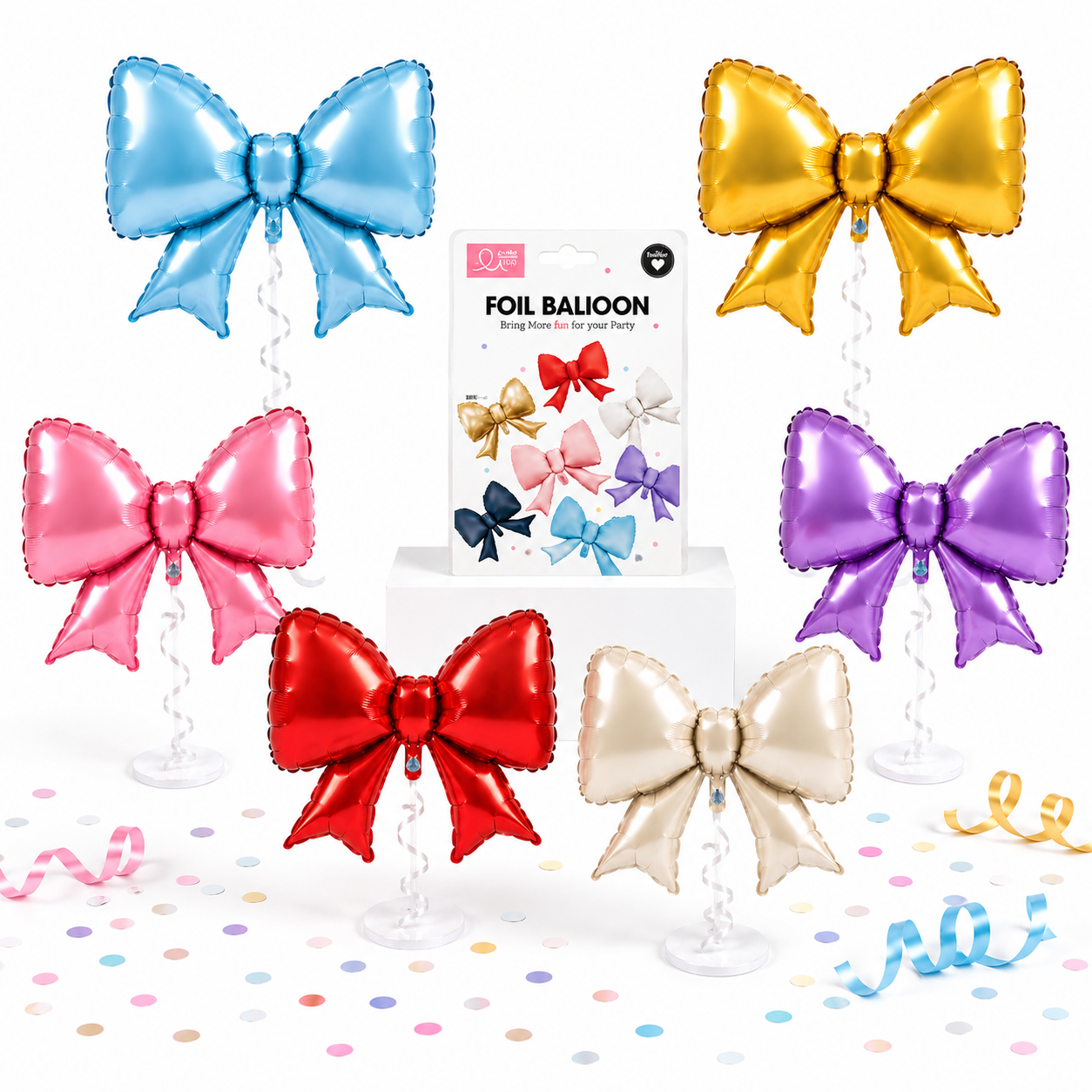 Bow Foil Balloon #BW00