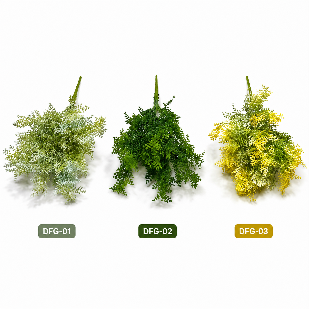 Artificial Fine Leaf Greenery Bush #AF4133