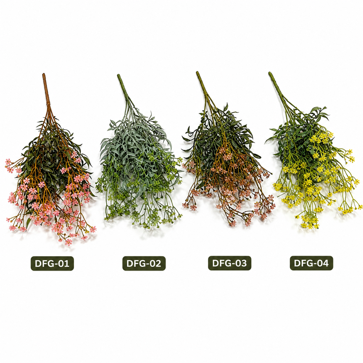 Artificial Hanging Wildflower Bush #AF4158