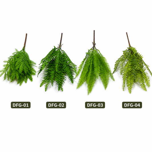 Artificial Hanging Fern Bush #AF4159