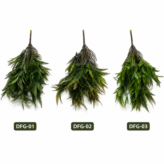 Artificial Hanging Fern Bush #AF4160