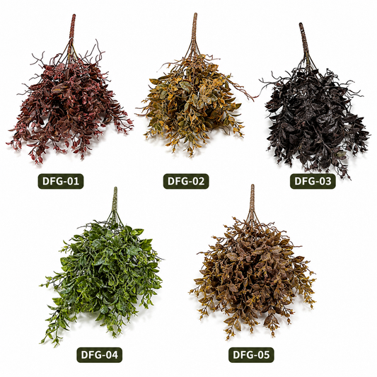 Artificial Hanging Mixed Leaf Bush #AF4164