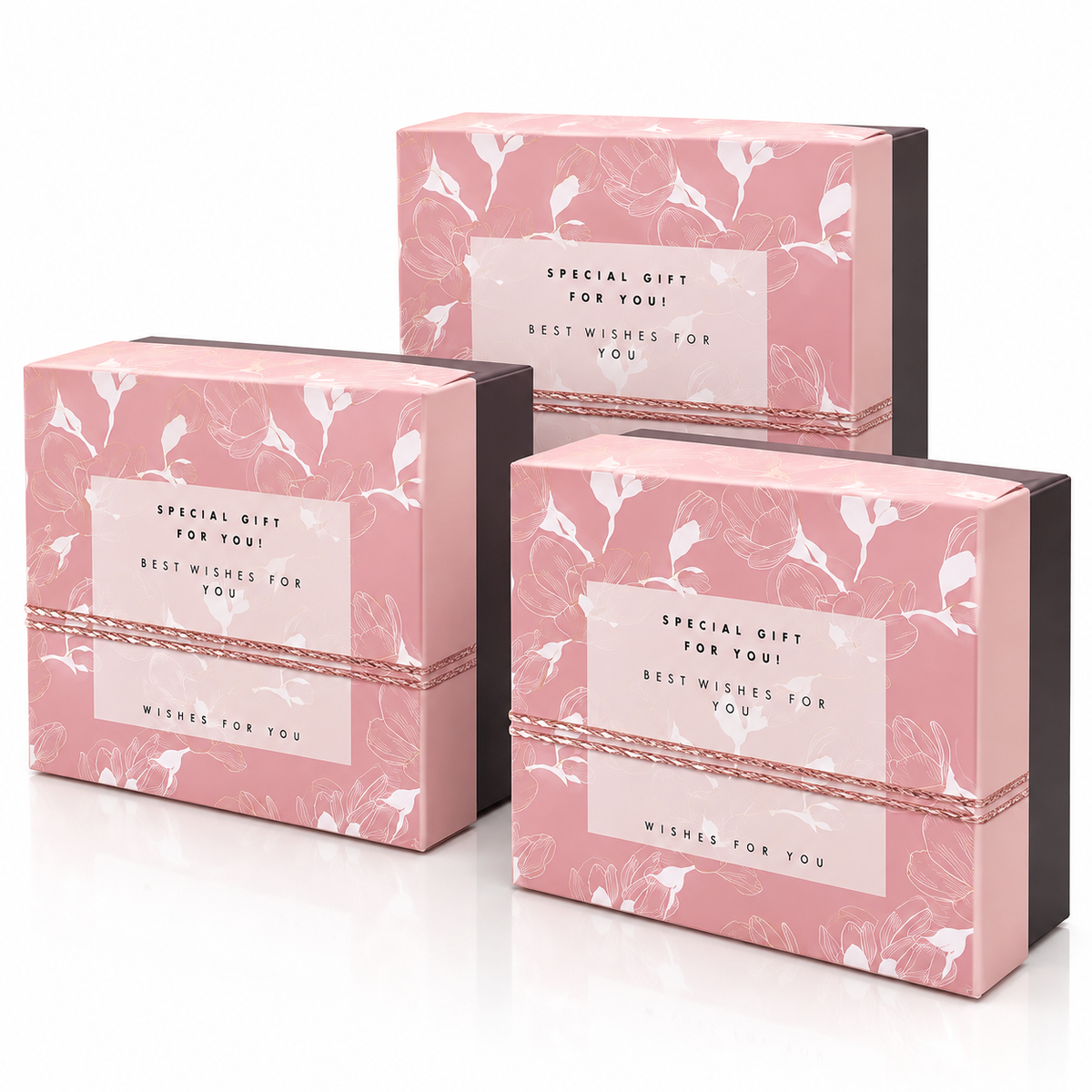 Set of 3pcs Gift Box Packaging #GB4228