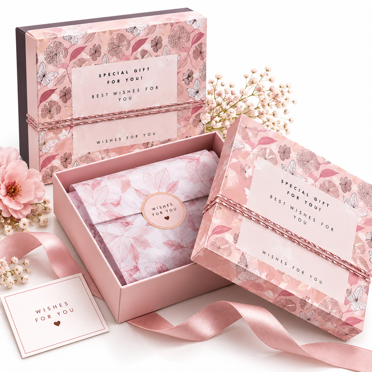 Set of 3pcs Gift Box Packaging #GB4228