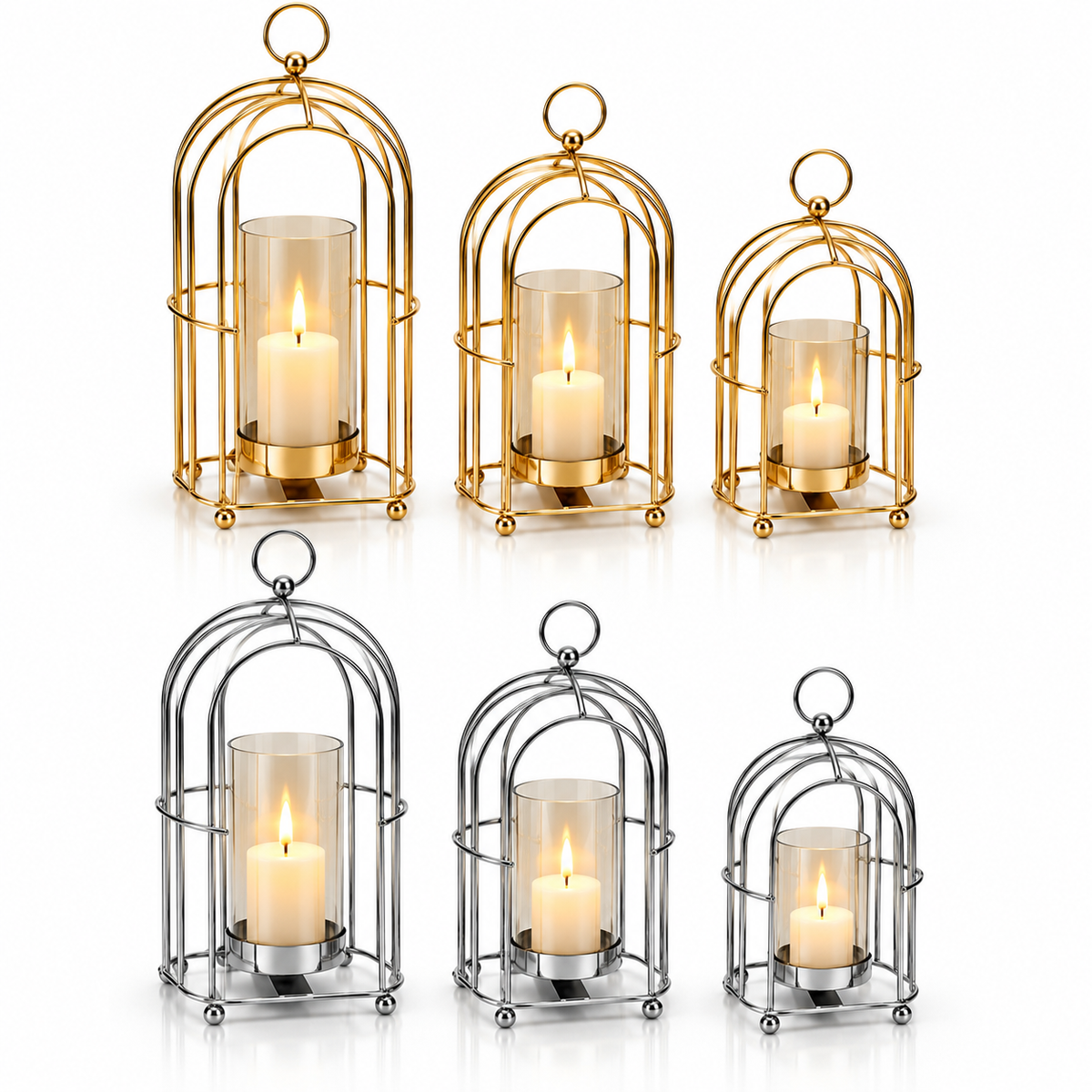 Decorative Hanging Lantern Candle Holder #CH4222