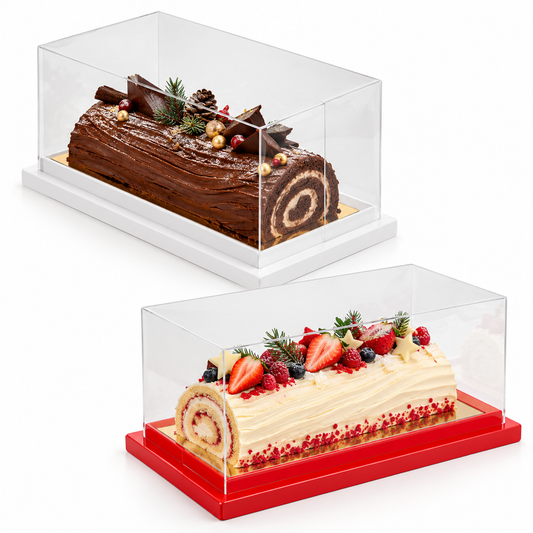 Pvc Clear Box With Carton Base  #PB2646