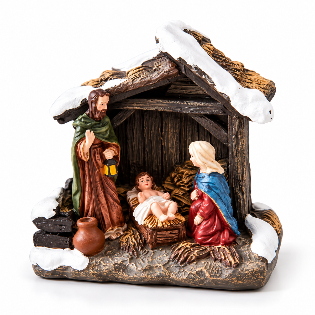 Mini Wizardi Nativity Scene Christmas Figurine #CF4349in
